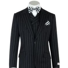 Group Orders: Receive A Free Any Color Dress Shirt Or Any Color Tie & Hankie Fitted Pinstripe Elegant Set, Elegant Striped Formal Sets, Fitted Pinstripe Sets For Semi-formal Occasions, Elegant Fitted Striped Sets, Elegant Striped Fitted Sets, Classic Fitted Pinstripe Suit, Classic Fitted Striped Suits, Classic Fitted Pinstripe Sets, Classic Striped Fitted Suit