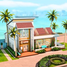 Sims 4 Small Restaurant, Sims4 Community Lot, Sims 4 Oasis Springs Restaurant, Lots Aesthetic, The Sims 4 Restaurant Ideas, Sims 4 House Layout Floor Plans, Sims 4 Ideas Gameplay, Sims 4 Restaurant Build, Sims 4 Community Lots Ideas