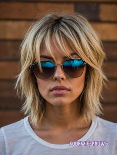 Short Womens Haircuts For Thinning Hair, Spiral Perms For Short Hair Loose, Patty Hansen Hair, Long Layered Short Hair, Haircuts For Thinning Hair Women, Layers For Medium Length Hair With Bangs, Hair No Styling, Low Effort Hairstyles, Choppy Shag Haircut