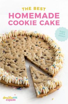 the best homemade cookie cake recipe book