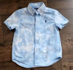 Ralph Lauren Logo, Ralph Lauren Boys, Boy Blue, Tie Dye Patterns, Blue Ties, Blue Tie Dye, Preppy Style, Boy's Clothing, Polo Ralph