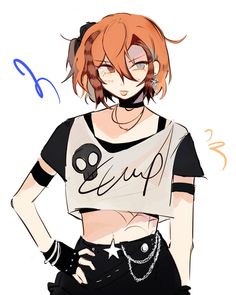 Female Chuuya, Chuuya Stormbringer, 15 Chuuya, Fem Chuuya, Chuuya Bungou Stray Dogs, Chūya Nakahara, Bsd Chuuya