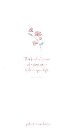 a pink flower on a white background with the words, that have been written in red