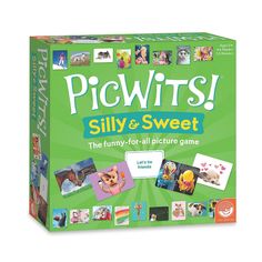 the board game picwirs silly and sweet is on display