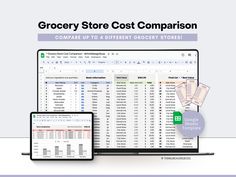 Have you ever wondered if you could be saving money by shopping at a different Grocery Store? Do you walk into the store with absolutely no clue as to how much you'll be spending?  If you can relate, I have your back ... I created this spreadsheet to help you compare prices, and make informed decisions before stepping into the store. I hope you like it and find it useful!  ✨ Filling your database requires some work on your part but once you're done it's so rewarding to see the results! You can w I Have Your Back, Cost Calculator, Budget Planer, Making Life Easier, Google Sheets, Lists To Make, Digital Resources, Price Comparison, Grocery List