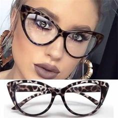 Top Trending Leopard Print Vintage Look Cat Eye Frame Glasses. *New* Shown Here In Leopard Print Get The Runway Look For Less!!! Red, White, Yellow & Black , Purple, Red & Black And Glossy Black Also Available . Non - Prescription. Light Weight. The Perfect "Accessory" To Spice Up Your Everyday Look!!! #Swoon Cat Eye Glasses Frames Vintage, Glasses Fashion Eyewear, Vintage Glasses Frames, Womens Eyewear Frames, Vintage Cat Eye Glasses, Cat Eye Glasses Frames, Stylish Eyeglasses, Trendy Glasses, Fashion Eye Glasses