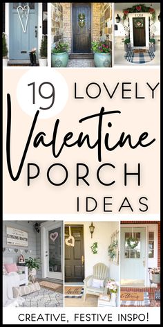 the top ten lovely valentine porch ideas to decorate for your front door or entryway