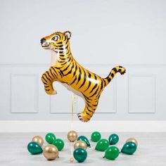 Bubblegum Balloons Tiger Balloon Package Space Theme Party, You Are Wonderful, Giant Balloons, Space Party, Helium Balloons