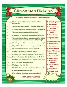 christmas riddles for kids to play with