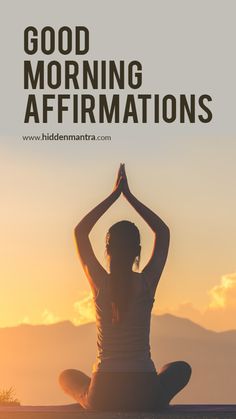 Good Morning Affirmations Morning Affirmations Quotes, Positive Morning Affirmations, Positive Morning, Positive Self Affirmations