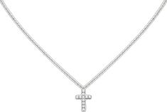 Necklace Cross, Symbol Necklace, White Gold Set, Gold Set, Brilliant Cut Diamond, White Gold Diamonds, Cartier, Gold Diamond, Cross Necklace