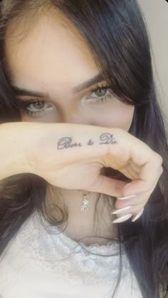 Lana Del Try Tattoo Ideas, Die Pretty Tattoo, Simple Lana Del Rey Tattoo, Small Lana Del Rey Tattoo, Lana Del Rey's Tattoos, Tattoo Ideas Female Lana Del Rey, Lana Del Rey’s Tattoos, Tattoo Ideas Coquette, Lana Del Rey Hand Tattoo