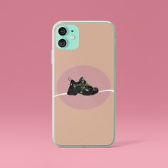 a phone case with a cat on it