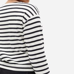 The Modern Breton Tee Black / White – Everlane Breton Shirt, Sailor Shirt, Women Wedding Guest Dresses, White Outfits, Boat Neck, Black Tee, Graduation Dress, Mens Long Sleeve, Black Shirt