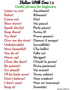 an italian christmas song with the words in different languages and numbers on it's side