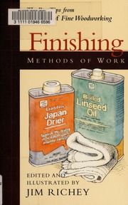 the book cover for finishing method of work