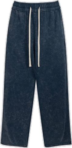 Streetwear Drawstring Trousers, Trendy Cotton Drawstring Bottoms, Techwear Cotton Pants With Drawstring, Urban Wide Leg Pants With Contrast Stitching, Trendy Straight Cotton Sweatpants, Trendy Cotton Straight Sweatpants, Drawstring Wide-leg Pants For Streetwear, Trendy Wide Leg Sweatpants For Streetwear, Hip Hop Style Cotton Wide-leg Pants