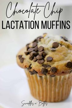 Easy to make and so effective in boosting your milk supply. Increase milk supply with lactation recipe. Pump more milk with these lactation muffins! Milk Supply Increase, Lactation Muffins, Breastfeeding Recipes, Nursing Foods, Milk Supply Foods, Postpartum Recipes, Breastfeeding Cookies, Best Chocolate Chip Muffins, Food For Breastfeeding Moms