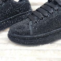 Dazzle Cush Black Rhinestone Platform Sneakers Tennis Shoes Black Tennis Shoes, Foot Bed, Black Rhinestone, Platform Sneakers, Tennis Shoes, New Shoes, Swift, Athletic Shoes, Tennis