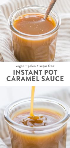 an image of instant pot caramel sauce