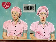 two women in pink scrubs sitting next to each other with the words speed up on them