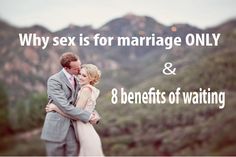 Why sex is for marriage ONLY & 8 benefits of waiting. Christian Singleness, Christian Singles, Christian Dating, Saving A Marriage, Gods Girl, Before Marriage, Blog Topics, Married Life