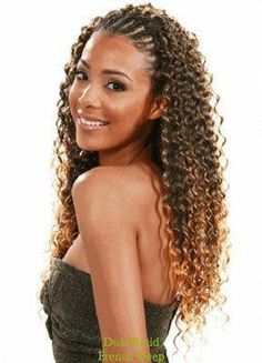 Two French Braids, Loose French Braids, Cabello Afro Natural, French Braid Hairstyles, Loose Braids, Crochet Braid, Easy Braids, Braided Hairstyles Easy, Trending Hairstyles