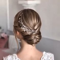 Beautiful Bridal Hair, Curly Crochet Hair Styles, Long Hair Tutorial, Short Wedding Hair