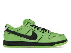 Pinterest Green Sneakers With Padded Tongue, Green Sneakers With Padded Tongue For Sports, Green Sporty Sneakers With Padded Tongue, Green Low-top Sneakers With Padded Tongue, Nike Sneakers With Padded Tongue For Streetwear, Powerpuff Girls Buttercup, Nike Sb Dunk Low Pro, The Powerpuff Girls, The Powerpuff