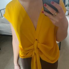 Size Small Yellow Shirt From Zara. Fits Tts. Only Worn Once And Is In Brand New Condition. Zara Yellow Tops For Day Out, Yellow V-neck Tops For Work, Zara Short Sleeve Blouse For Work, Zara V-neck Top For Brunch, Zara V-neck Top For Day Out, Zara V-neck Tops For A Day Out, Yellow Short Sleeve Tops For Work, Zara Short Sleeve Blouse For Brunch, Zara Short Sleeve Tops For Brunch