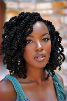 Chic Updos, Easy Styles for Every Day\ Bob Twists, Afro Twist Braid Hairstyles, Crochet Twist Hairstyles, Short Box Braids Hairstyles, Curly Crochet Hair Styles, Mohawks, African Hair Braiding Styles, Crochet Braid Styles, Braided Cornrow Hairstyles