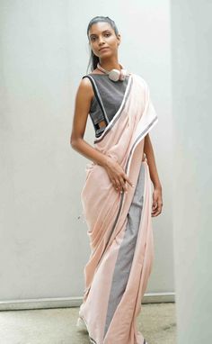 Sporty . Work Wear . Collection . Hand Woven . Handloom . Saree . Drape . Design Everyday Saree, Teacher's Outfits, Saree Fashion, Designer Blouses, Traditional Attire