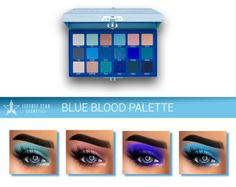 Kylie Cosmetics Holiday Collection, Eyeshadow Blue, Sims 4 Game Mods, Sims Four