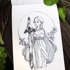 pinterest // jadynavery Princess Zelda Tattoo Ideas, Zelda Side Profile, Princess Zelda Tattoo, Zelda Botw Tattoo, Botw Tattoo, Zelda Sketch, Legend Of Zelda Tattoo, Zelda Drawing