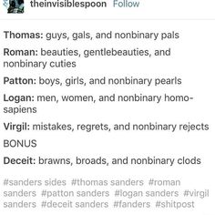 Sander Sides Prinxiety, Day Dreamer, Non Binary, Dan And Phil