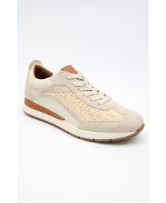 in stock Beige Suede Sneakers With Perforations, Comfortable Beige Sneakers With Perforations, Comfortable Beige Leather Sneakers, Casual Beige Sneakers With Perforations, Casual Beige Leather Sneakers, Beige Leather Sneakers With Cushioned Footbed, Sporty Sneakers, Boots And Sneakers, Juno