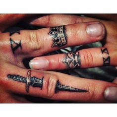 Crown Tattoo On Hand, Crown Tattoo Meaning, Crown Hand Tattoo, Couple Wrist Tattoos, Symbol Tattoos With Meaning, King Queen Tattoo, Herren Hand Tattoos, Him And Her Tattoos, Ring Tattoo Designs