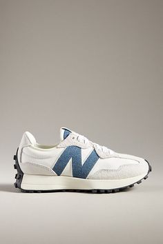 Blue And White Sneakers, New Balance 515, Navy Blue Sneakers, Wardrobe Goals, New Balance 327, Mom Era, Athletic Gear, Kitten Heel Pumps, Blue Fits