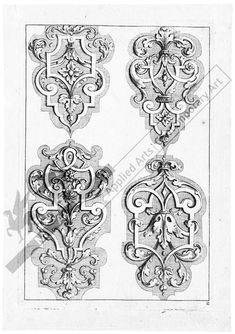 the design for an ornamental panel