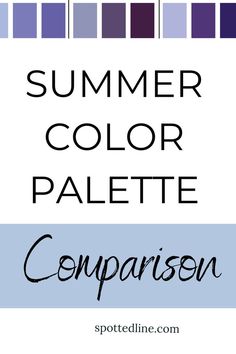 Summer Color Palette Warm Colour Palette, Color Analysis, Soft Summer, Winter Colors