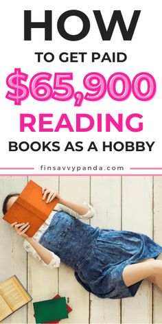 10 Ways To Get Paid To Read Books - FinSavvy Panda Weekend Jobs, Work From Home Careers, Ways To Get Money, Job Ideas