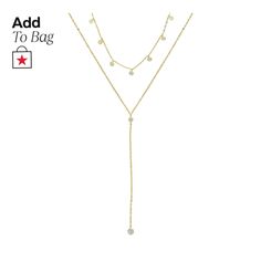 in stock Elegant Adjustable Dangle Layered Necklace, Double Chain Lariat Necklace, Minimalist Long Adjustable Layered Necklace, Minimalist Adjustable Long Layered Necklace, Minimalist Adjustable Double Chain Necklaces, Double Strand Lariat Necklace With Adjustable Chain For Layering, Adjustable Long Layered Minimalist Necklace, Minimalist Adjustable Lariat Layered Necklace, Minimalist Double Chain Lariat Necklace