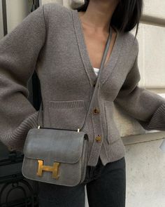 Cardigan Outfit, Estilo Chic, Chic Outfit, 가을 패션, Fashion Mode, Preppy Outfits, Fall Winter Outfits, Outfits Casuales, Simple Outfits