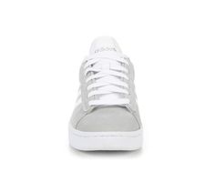 Women's Adidas Grand Court Alpha Sneakers | Shoe Carnival Adidas Comfortable Sneakers With Textured Sole, Comfortable White Adidas Sneakers, White Adidas High-top Sneakers For Sports, Gray Adidas High-top Sneakers, Adidas Womans Grand Court Shoes, Adidas Grand Court, Adidas Sneakers Women, Shoe Carnival, Adidas Women