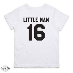 Big man Little man, dad and baby matching shirts, father and son clothes, family shirts, 100% cotton Tee THE PRICE IS PER SHIRT PLEASE review DELIVERY METHOD before ordering! PLEASE review the SIZE AND COLOR charts before ordering! If you wish both side print, different message or custom design, please email us and we will send you price per custom order. ◆ ◆ ◆ ◆ ◆ ◆ ◆ ◆ ◆ ◆ ◆ ◆ ◆ ◆ ◆ All our Magictees4you are custom-designed and made with love for our customers. They are EXTREMELY SOFT at touch Son Clothes, Father Son Matching Shirts, Dad And Baby, Matching Baby, Fathers Day Shirts, Color Charts, Baby Shirts, Big Men, Father And Son