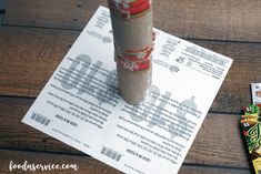 DIY NJ Lottery Ticket Scratch Off Christmas Tree • FoodnService This Year, Christmas Gift