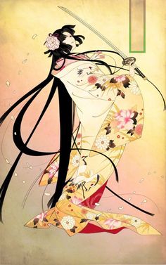 Japanese Geisha Drawing, Geisha Drawing, Japanese Art Modern, Japanese Art Styles, Charmmy Kitty, Geisha Art, Japanese Drawings, Japon Illustration, Japan Culture