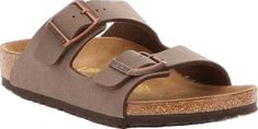 Casual Sandals With Buckle Closure And Adjustable Fit, Brown Casual Slides With Adjustable Strap, Casual Brown Slides With Adjustable Strap, Adjustable Brown Round Toe Slides, Viking Men, Two Strap Sandals, Vintage Style Decorating, Sandals For Women, Dillard's