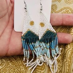 These handmade, bohemian vintage braided beaded tassel earrings are perfect for adding a unique touch to any outfit. Made from high-quality beads and durable copper ear needles for a comfortable fit. Designed in a vintage, boho style, suitable for daily wear and festival celebrations, including Mardi Gras. Every pair is handcrafted, making each one one-of-a-kind with slight variations. Vintage Boho Style, Beaded Tassel Earrings, Earrings Colorful, Festival Celebration, Vacation Style, Beaded Tassels, Vintage Bohemian, Tassel Earrings, Vintage Boho