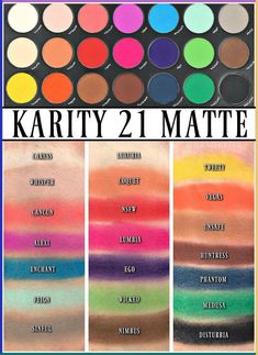 Karity 21 Matte Eyeshadow Palette Review, Swatches   EOTD Bronze Makeup Look, Eyeshadow Tips, Matte Eyeshadow Palette, Matte Makeup, Vibrant Eyes, How To Apply Eyeshadow, Mermaid Makeup